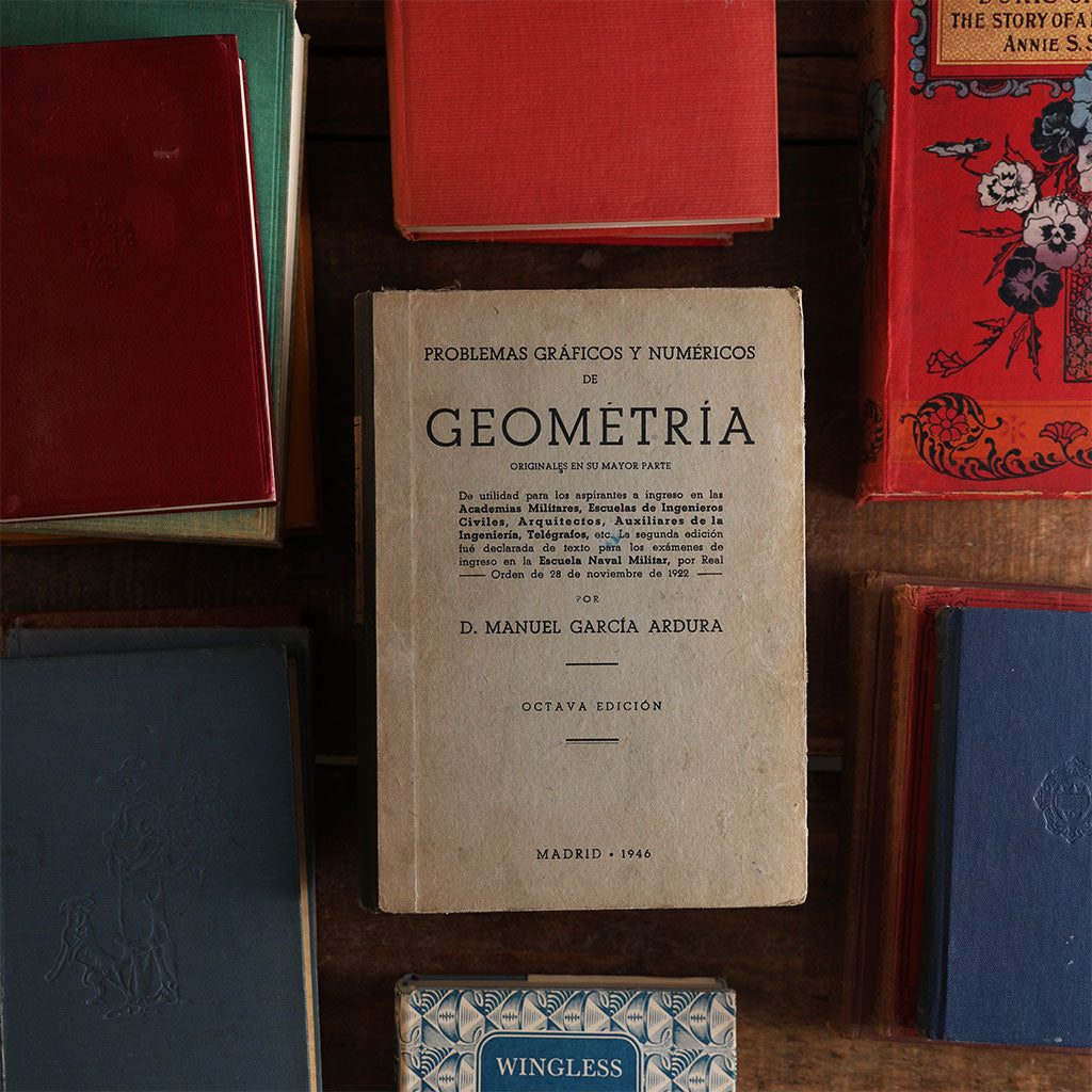 Collection of notebooks made out of vintage hardcover books