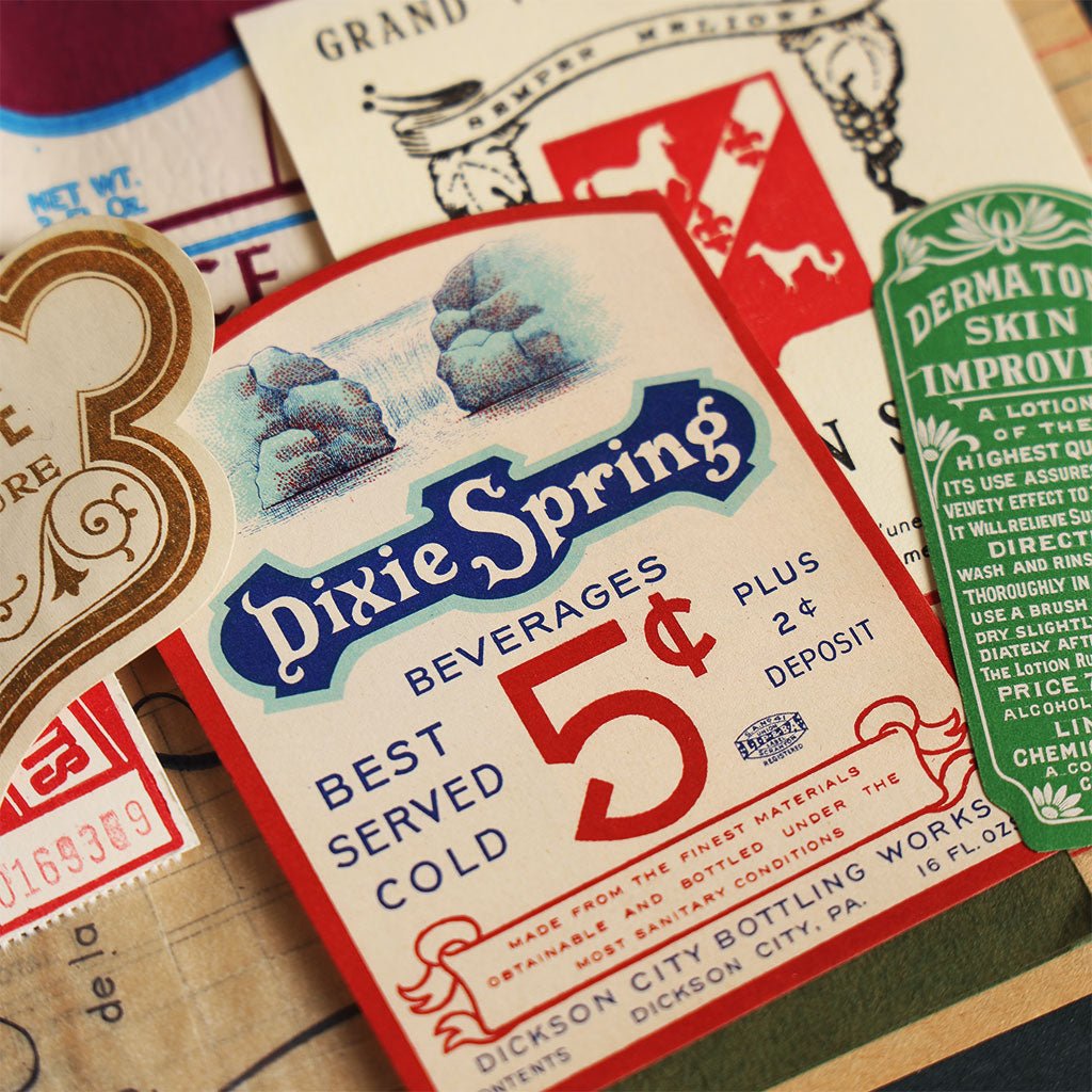 Vintage Ephemera Pack Boston General Store