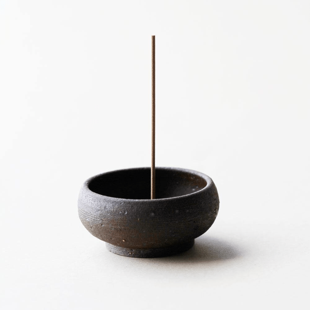 Wabi Sabi Incense Bowl &amp; Brass Dome Incense Holder Boston General Store