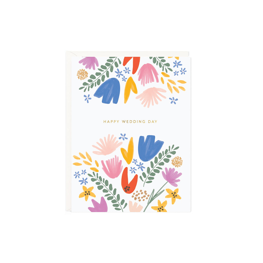 Wedding Day Florals Card    at Boston General Store