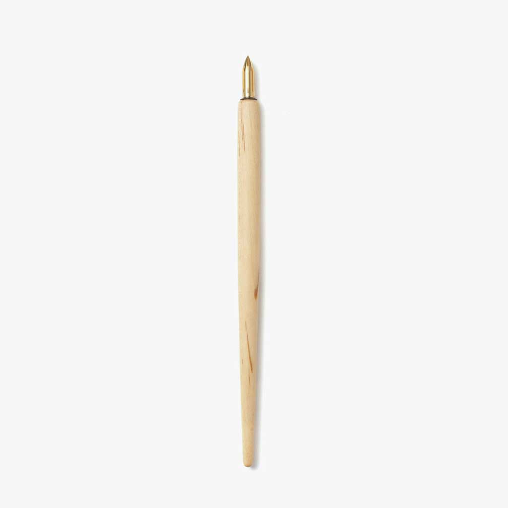 Kakimori White Sakura Wood Nib Holder | Boston General Store