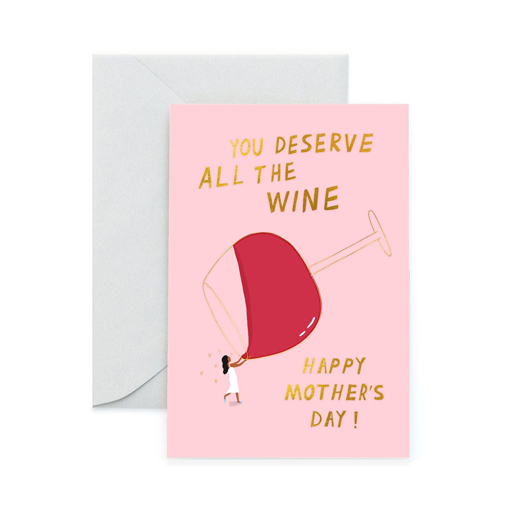 All the Vino Mother's Day Card    at Boston General Store