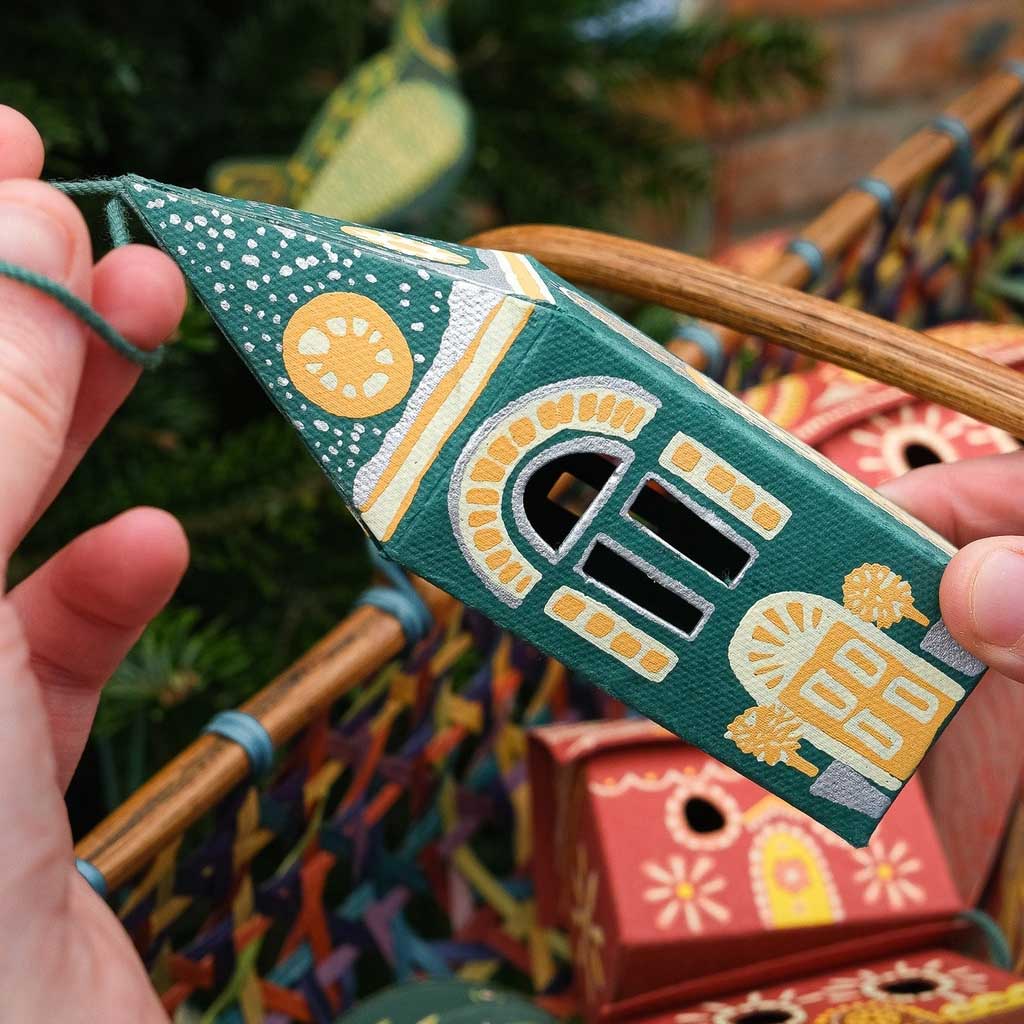 Winter Steeple Ornament Boston General Store