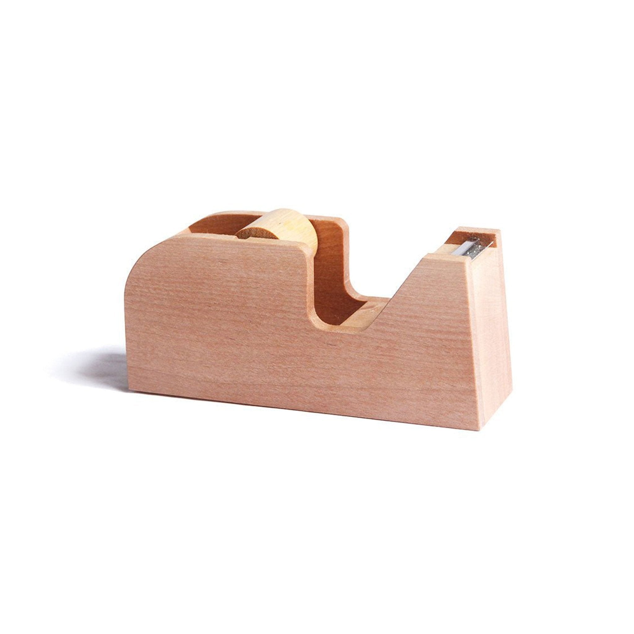Classiky Wood Tape Dispenser | Boston General Store