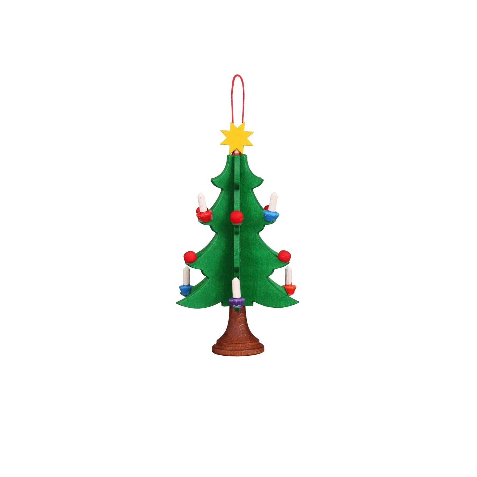 Wooden Christmas Tree Ornament Boston General Store