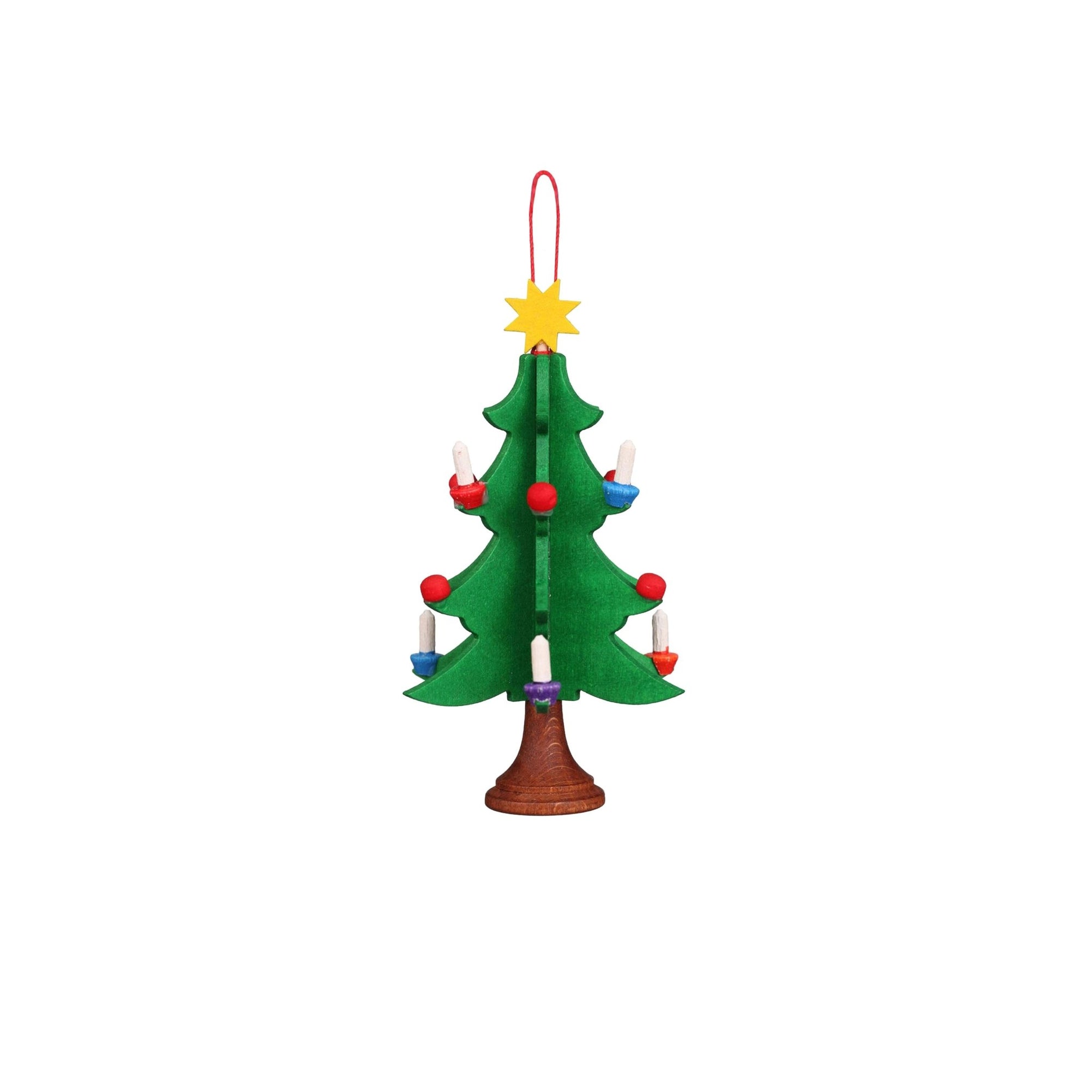 Wooden Christmas Tree Ornament Boston General Store