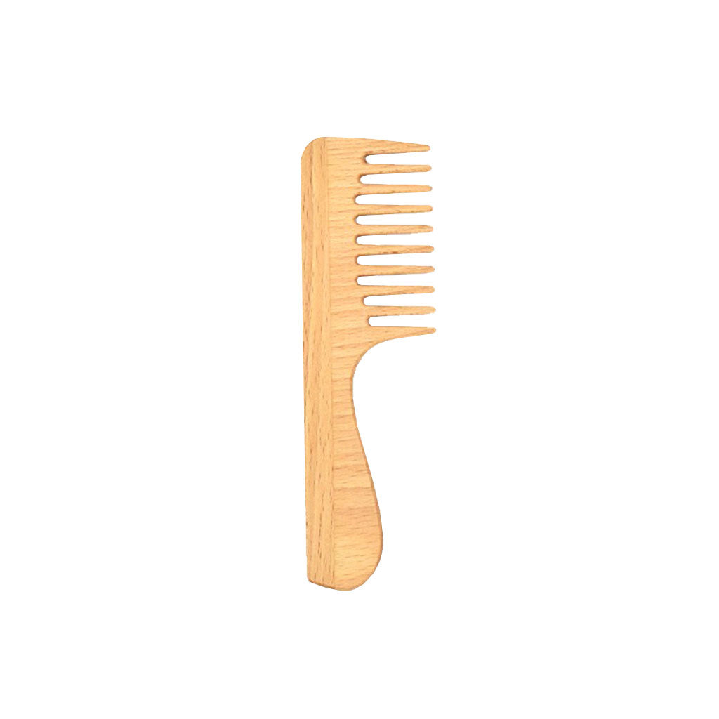 Wooden Comb with Ergonomic Handle    at Boston General Store