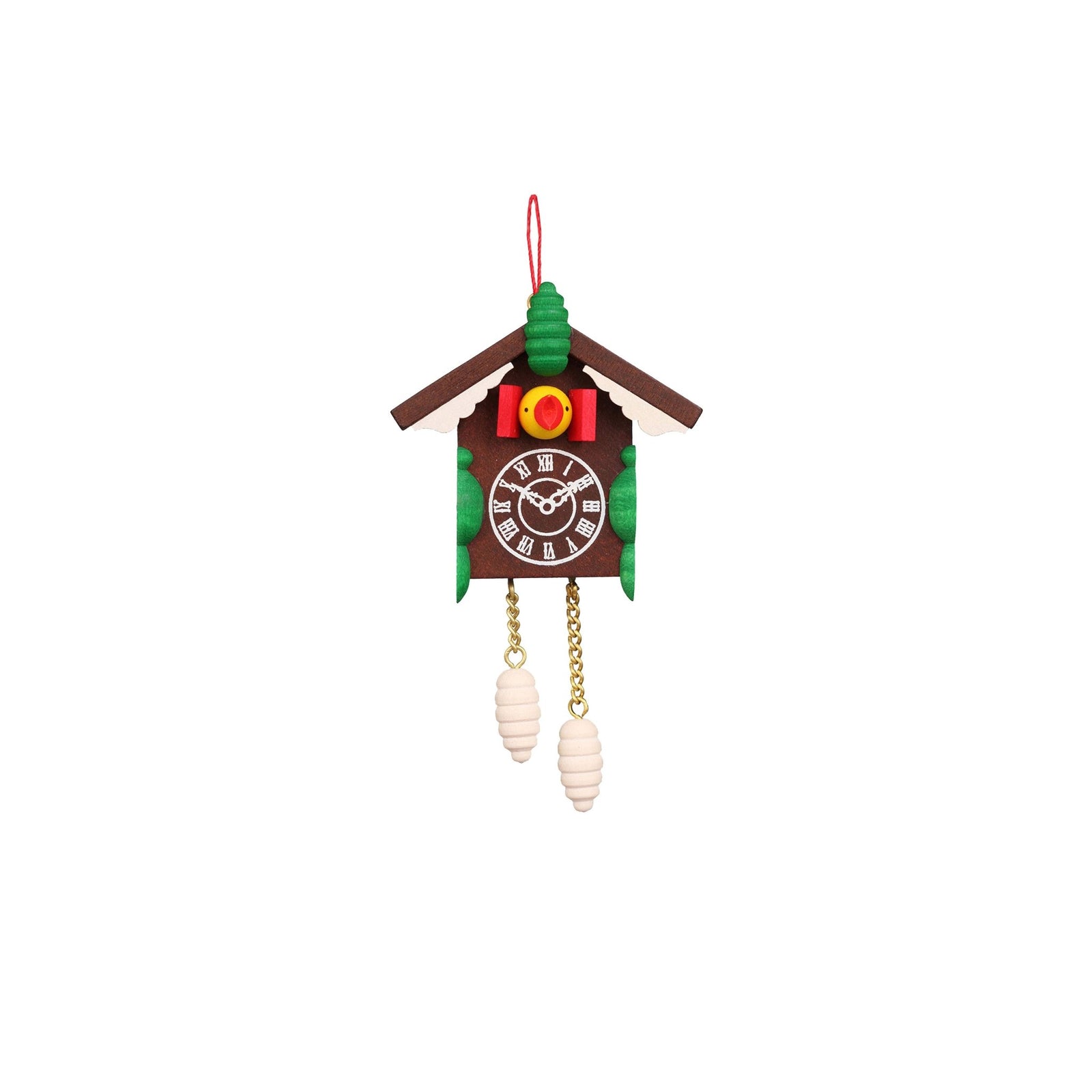 Wooden Cuckoo Clock Ornament Boston General Store