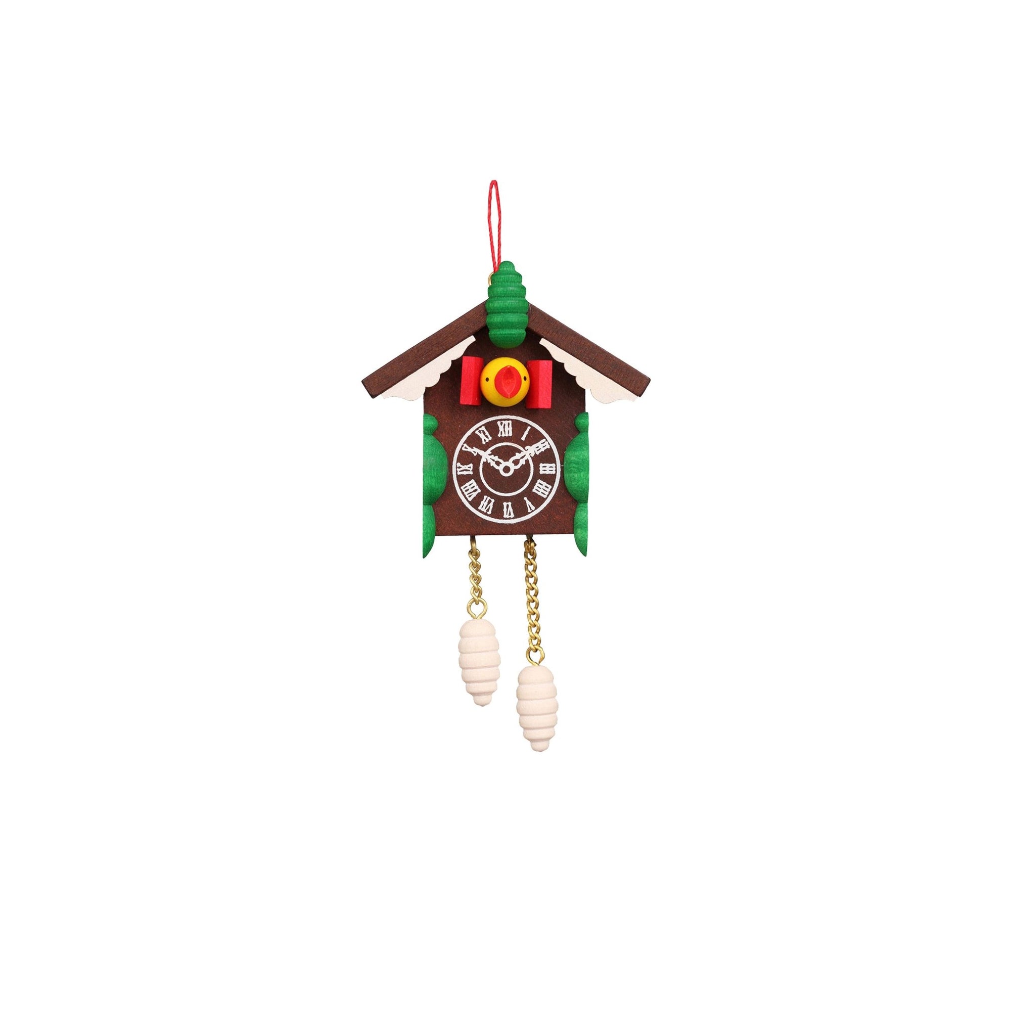 Wooden Cuckoo Clock Ornament Boston General Store