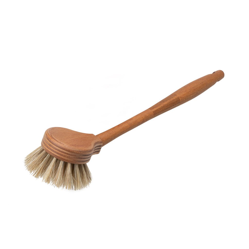 Keller Bursten Long Handle Wooden Dish Brush | Boston General Store
