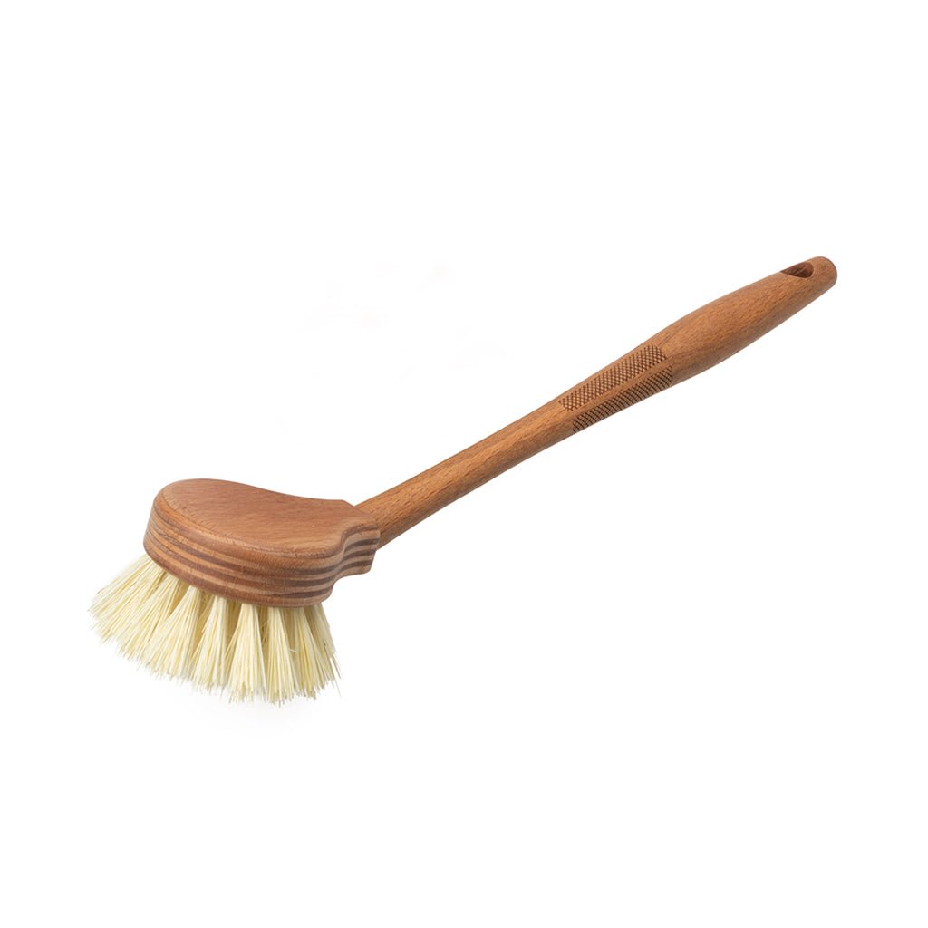Keller Bursten Long Handle Wooden Dish Brush | Boston General Store