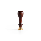 Wooden Handle Brass Seals for Wax - Old Style Script Boston General Store