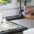 Wool Dish Drying Mat with Linen Sleeve Boston General Store