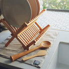 Wool Dish Drying Mat with Linen Sleeve Boston General Store