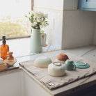 Wool Dish Drying Mat with Linen Sleeve Boston General Store