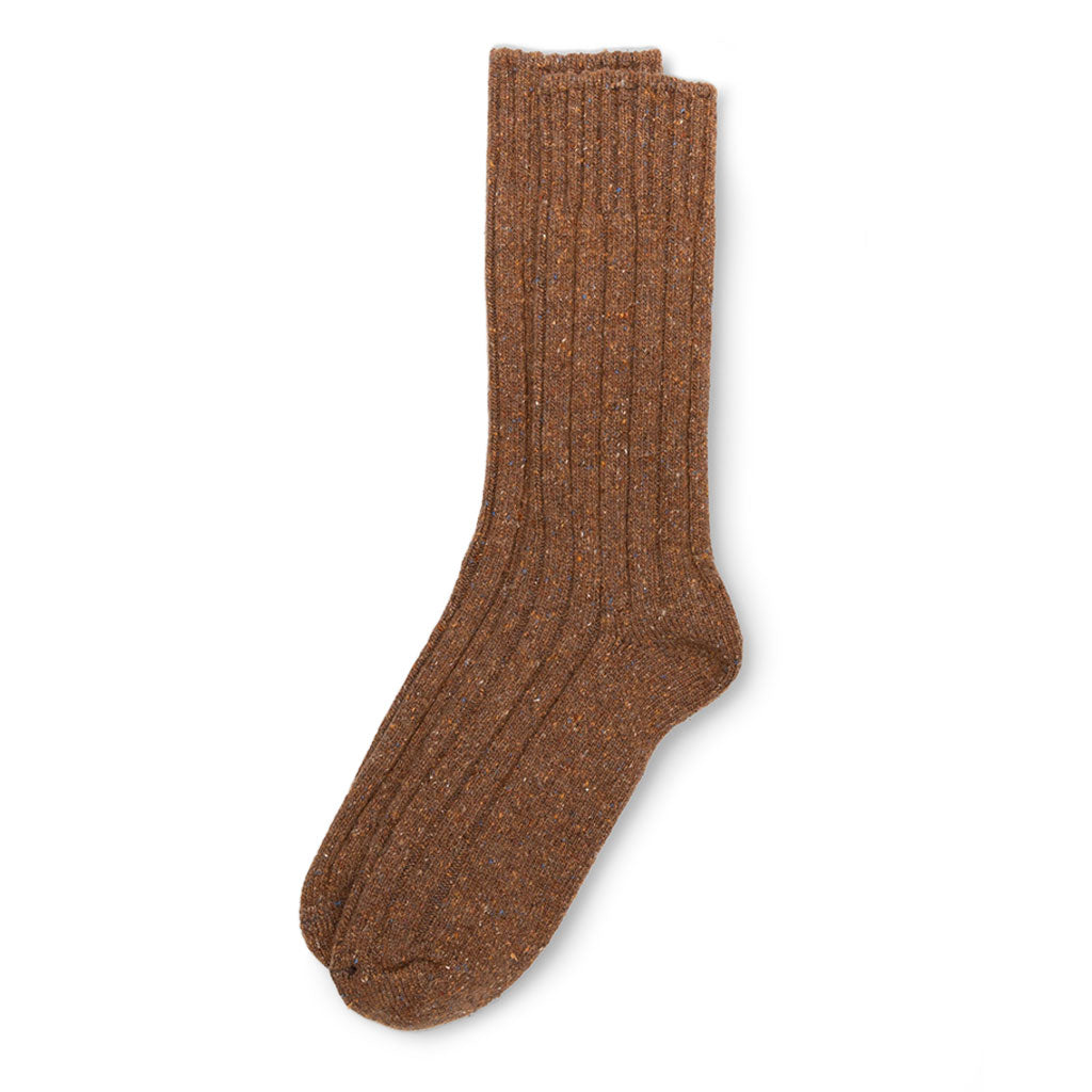 Wool and Silk Boot Socks Timber Large  at Boston General Store