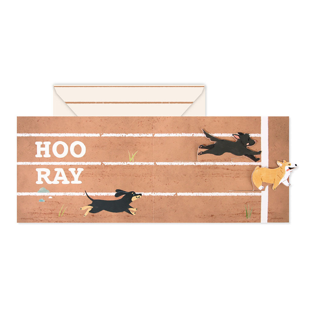 Yip Yip Dog Race Congratulations Card    at Boston General Store