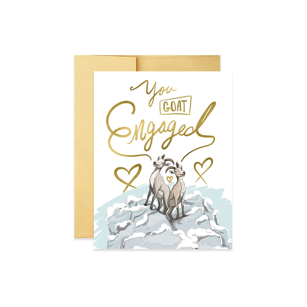 You Goat Engaged Card    at Boston General Store