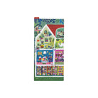 Weeks sized pencil board with colorful Yumi Kitagishi design on white background