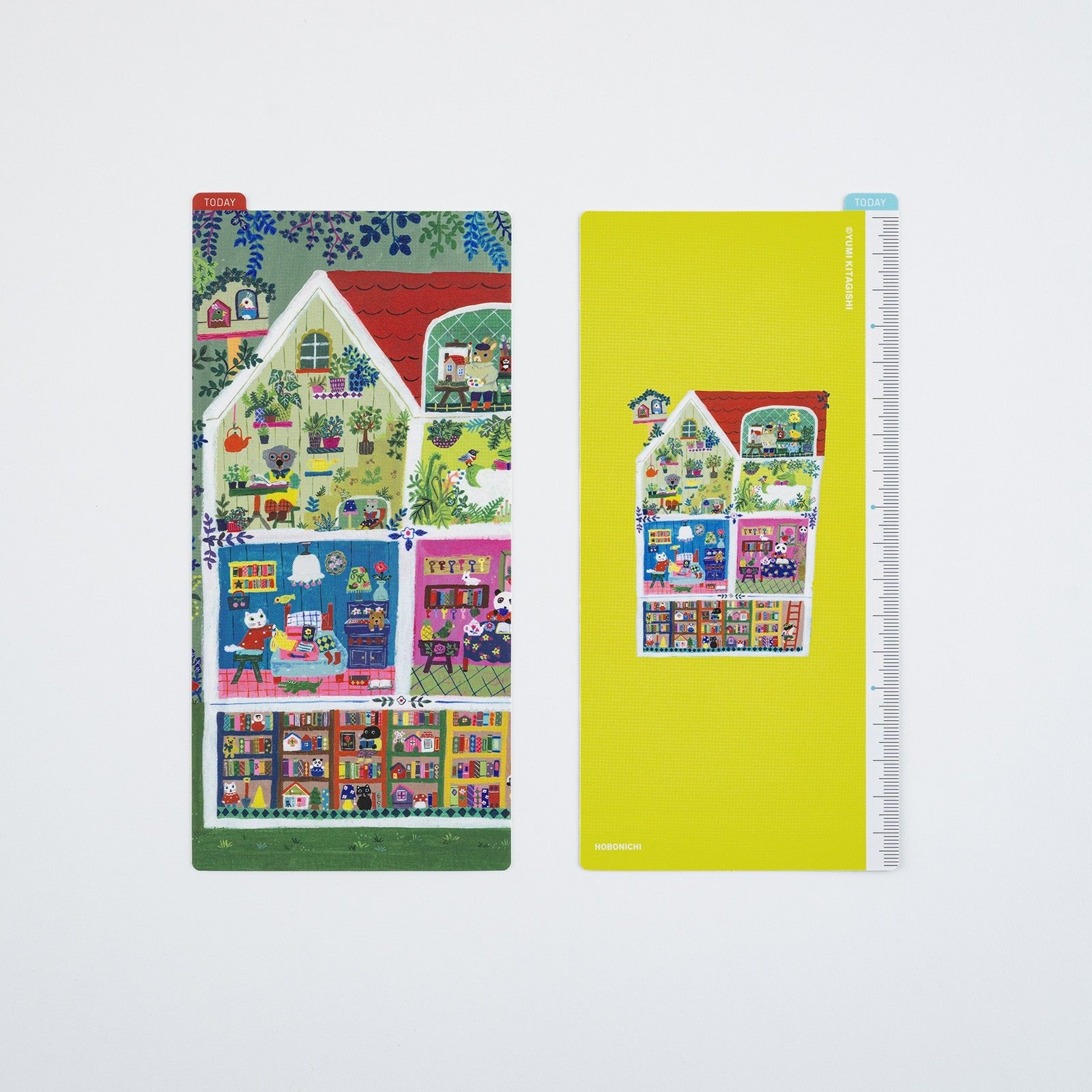 Yumi Kitagishi: Hobonichi Pencil Board for Techo Weeks (Animal