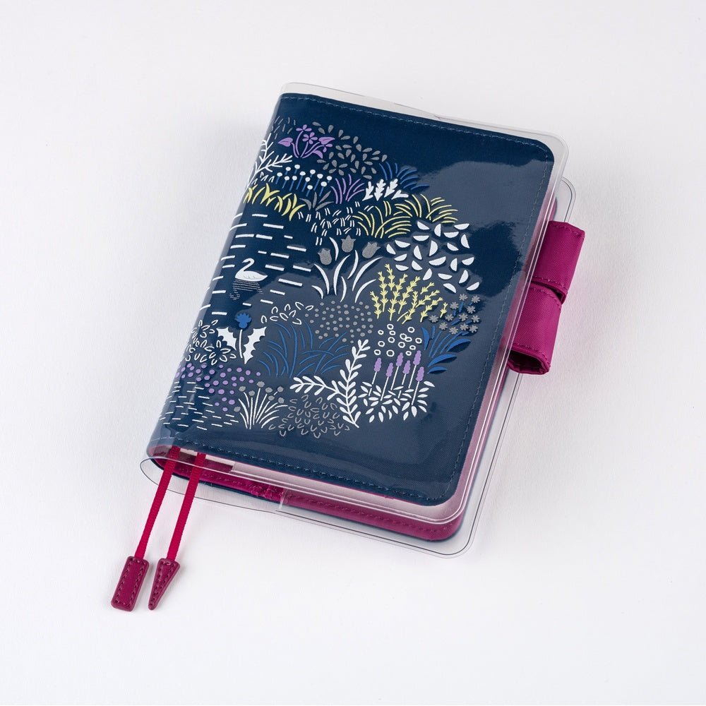 Hobonichi Yuri Sanae: Cover on Cover for A6 Size - Forest Lake