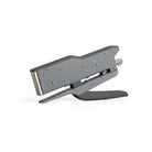 Handheld  Zenith 548 E Replay stapler with a matte two toned dark grey body