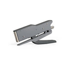 Handheld Zenith 548/E 2 stapler with a matte two toned dark grey body