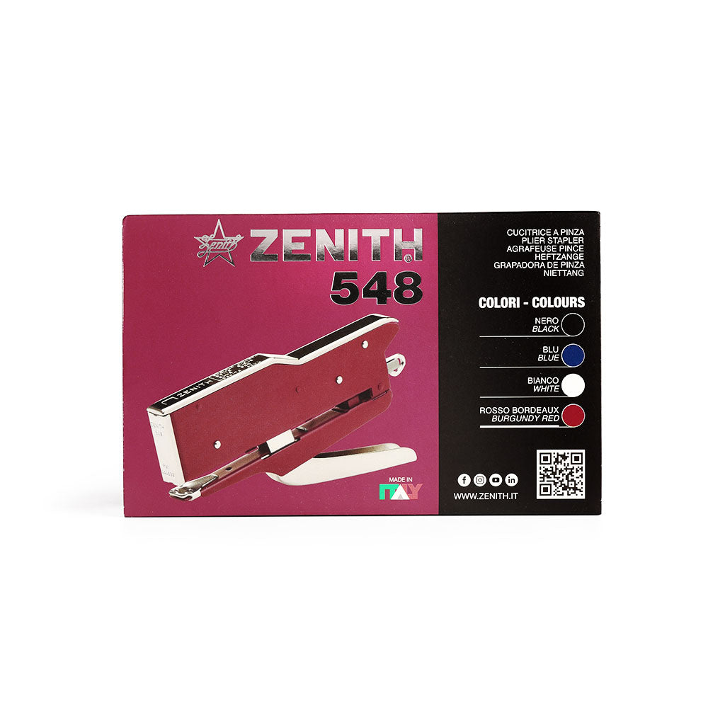 Handheld Zenith 548 stapler box on white background