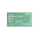 Green packaging of green antibacterial handheld zenith stapler on white background
