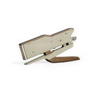 Handheld Zenith 548/E stapler with two toned beige and bronze body