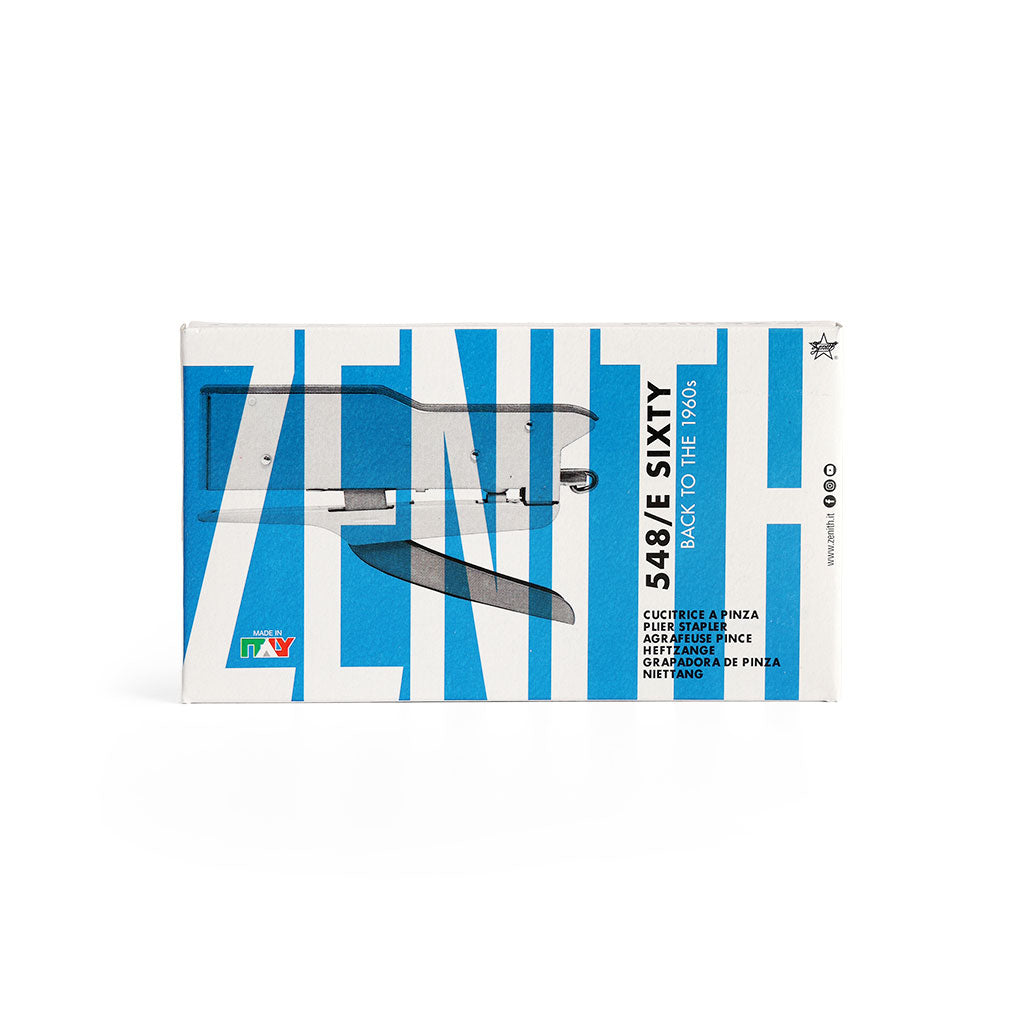 Handheld Zenith 548/E stapler box on white background