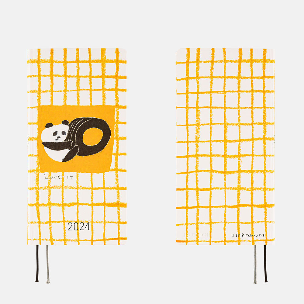 Hobonichi Techo Book Weeks - Jin Kitamura: Love it Panda    at Boston General Store