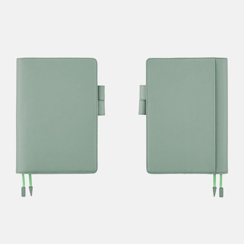 Hobonichi Techo Cover Cousin A5 - Leather: Water Green    at Boston General Store