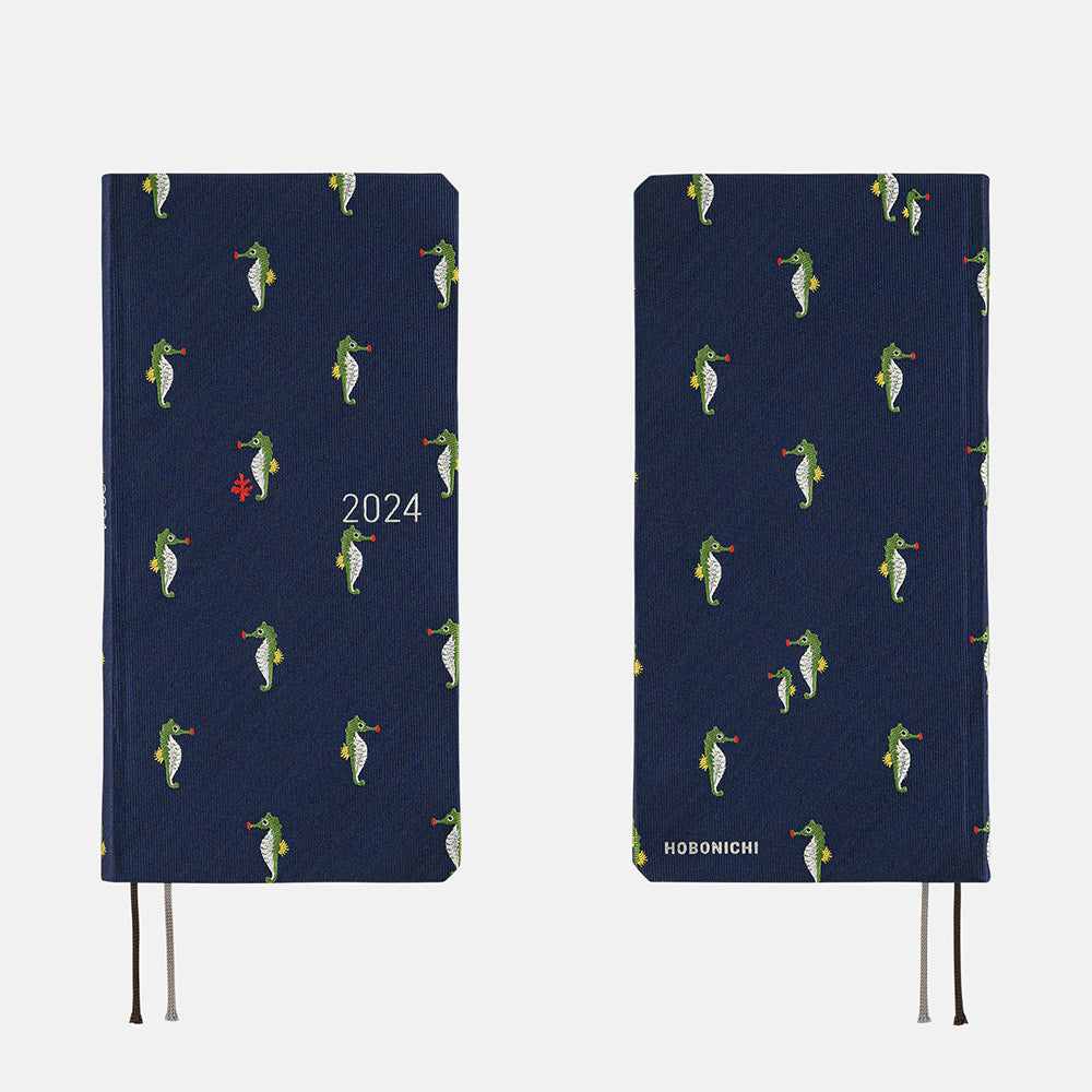 Hobonichi Techo Book Weeks - Bow &amp; Tie: Tiny Dragons    at Boston General Store
