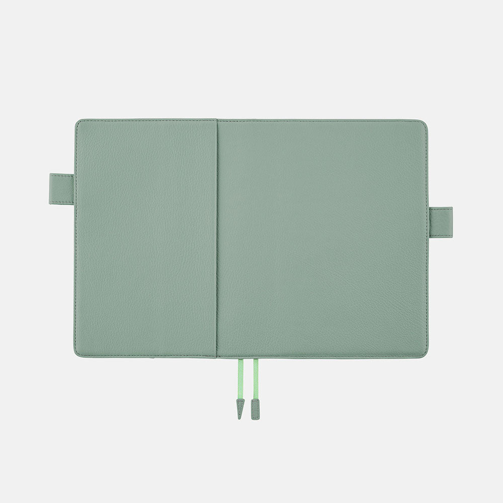 Hobonichi Techo Cover Cousin A5 - Leather: Water Green    at Boston General Store