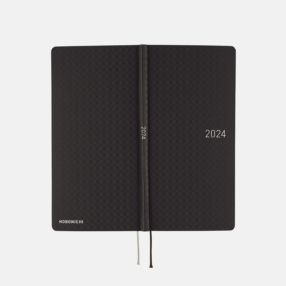 Hobonichi Techo Book Weeks - Paper Series: Black Gingham    at Boston General Store