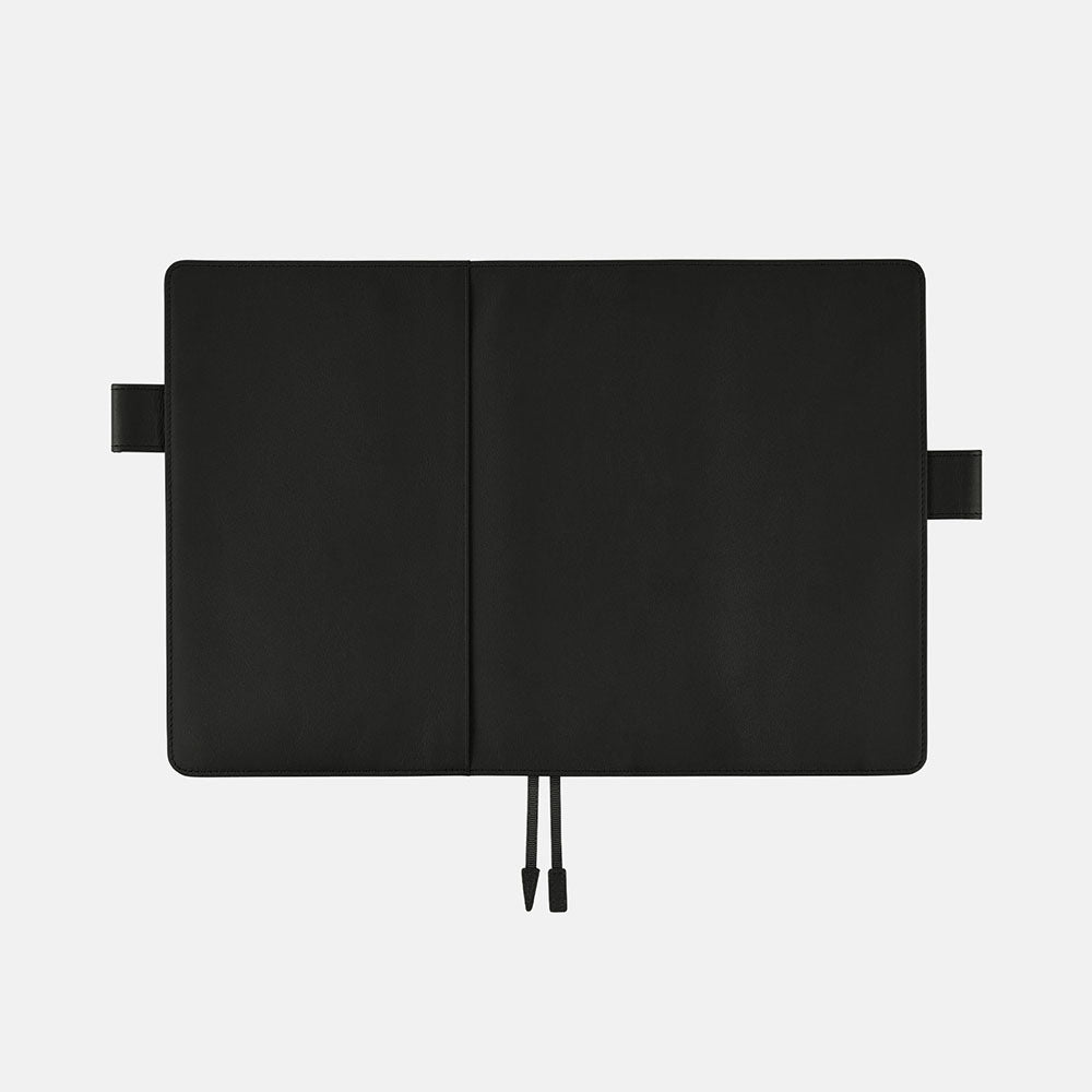 Hobonichi Techo Cover Cousin A5 - Leather: Black    at Boston General Store