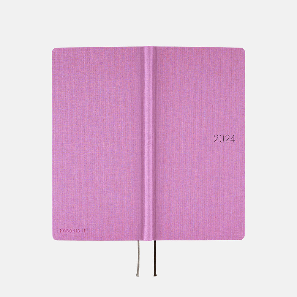 Hobonichi Techo Book Weeks - Colors: Lavender    at Boston General Store