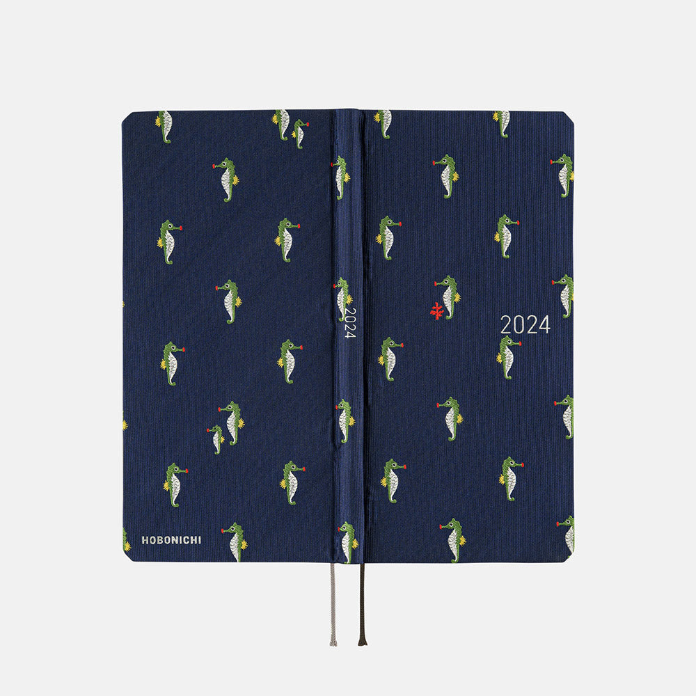 Hobonichi Techo Book Weeks - Bow &amp; Tie: Tiny Dragons    at Boston General Store