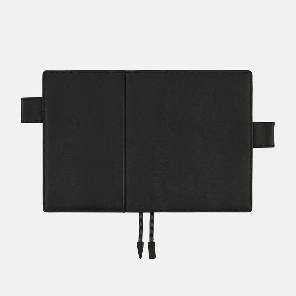 Hobonichi Techo Cover Original A6 - Leather: Black    at Boston General Store