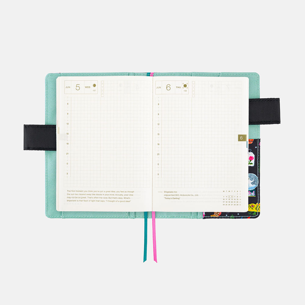 Hobonichi Techo Cover Original A6 - Yumi Kitagishi Little Gifts    at Boston General Store