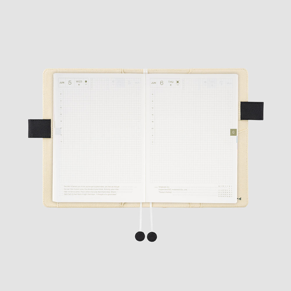Hobonichi Techo Cover Cousin A5 - Jin Kitamura Love it Panda    at Boston General Store