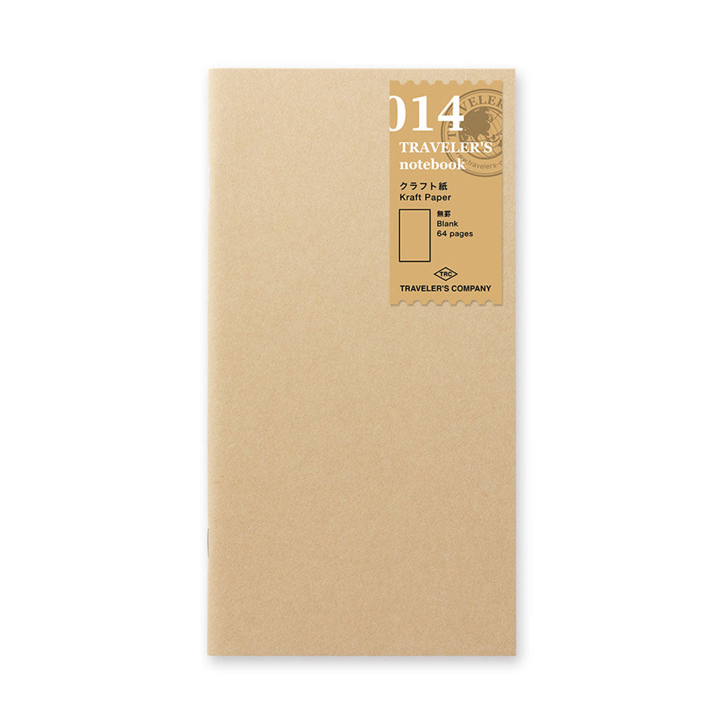 Traveler&#39;s Notebook Refill Kraft Paper - 014    at Boston General Store