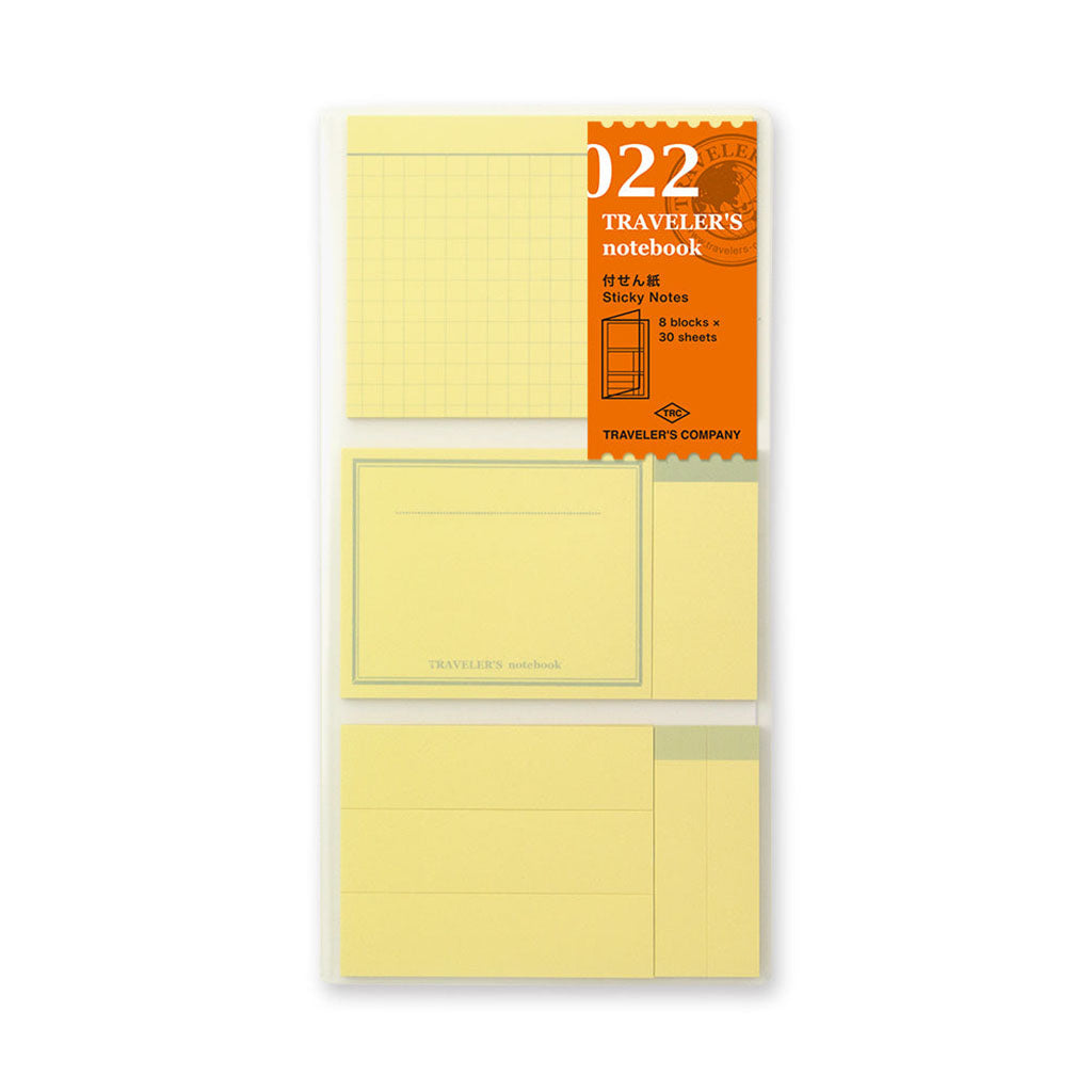 Traveler&#39;s Notebook Sticky Notes - 022    at Boston General Store