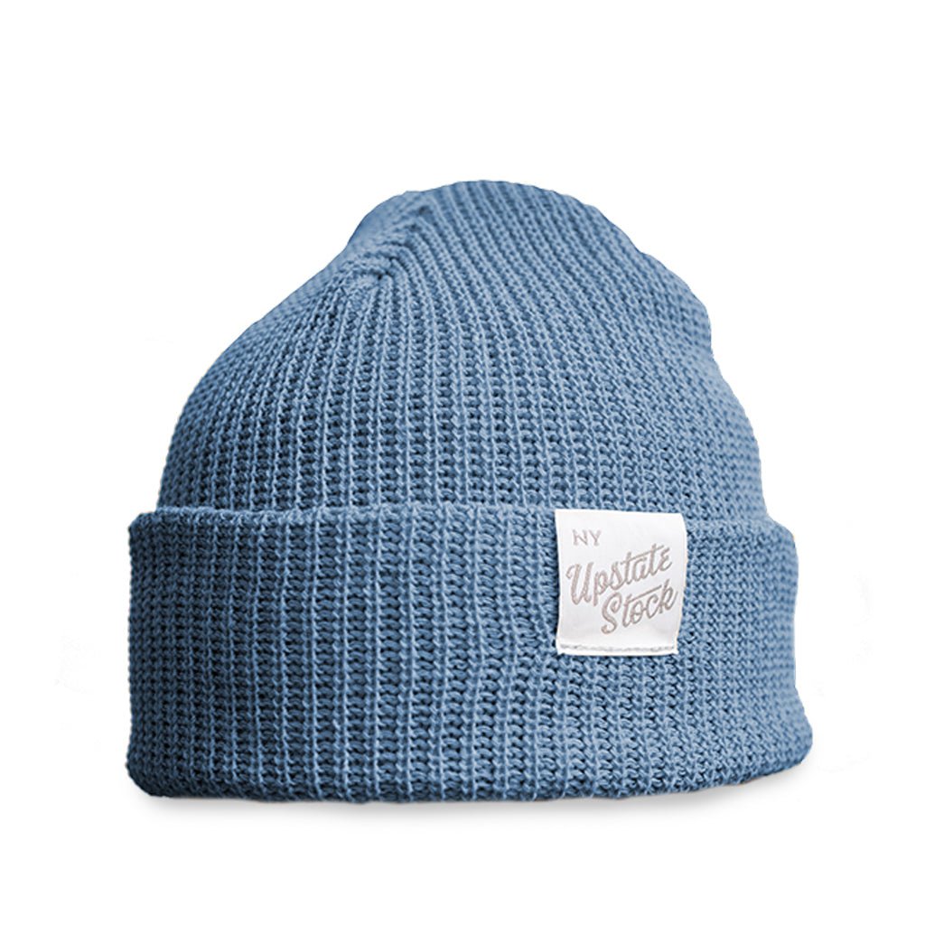 100% Eco-Cotton Watchcap Cerulean   at Boston General Store