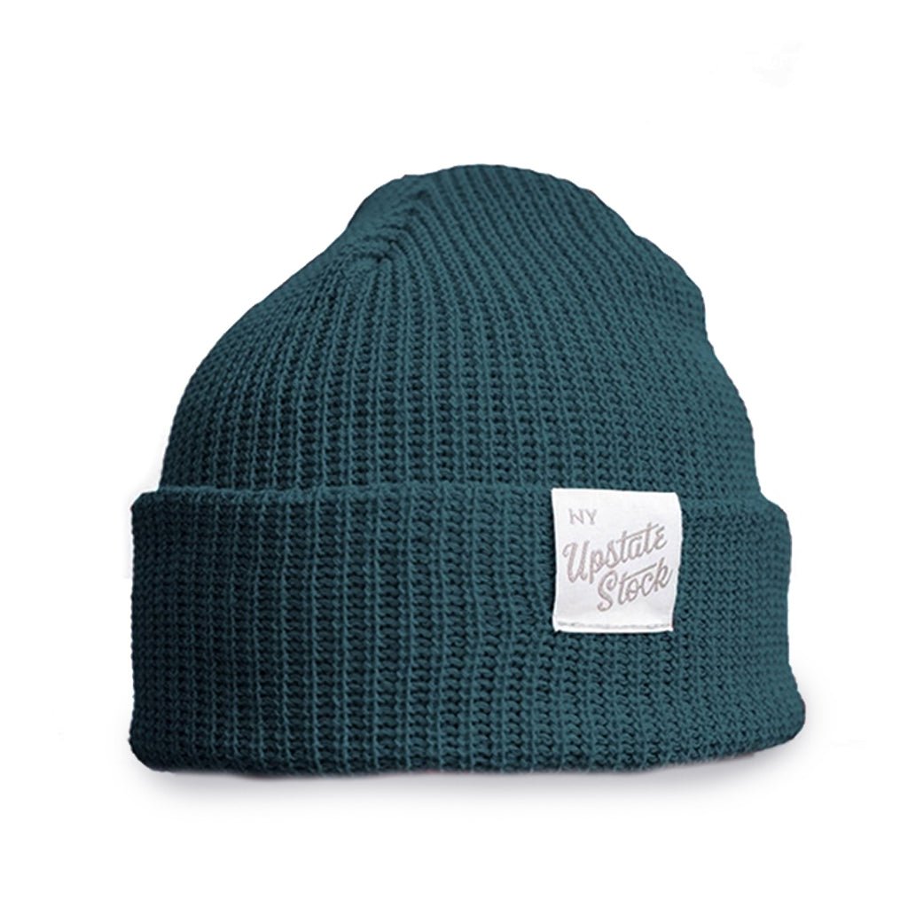 100% Eco-Cotton Watchcap Aqua   at Boston General Store