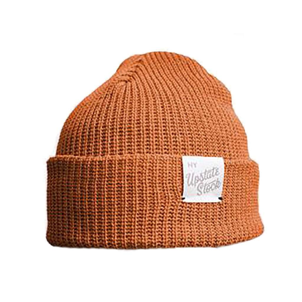100% Eco-Cotton Watchcap Ochre   at Boston General Store