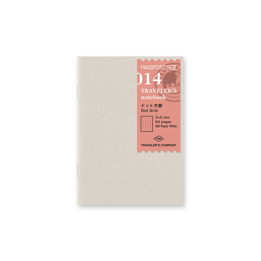 Traveler's Passport Notebook Refill Dot Grid - 014