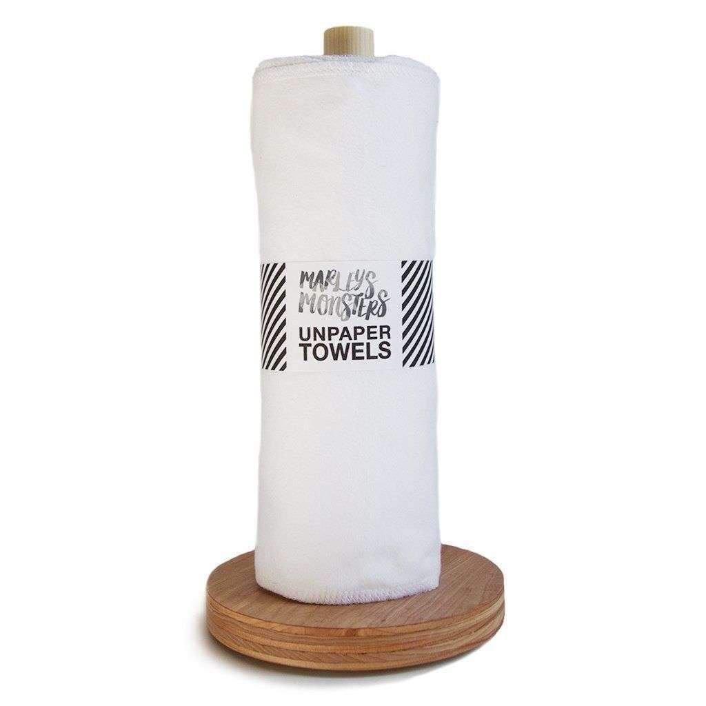 Reusable Paper Towels - 100% Organic Cotton, 12 or 24 Pack