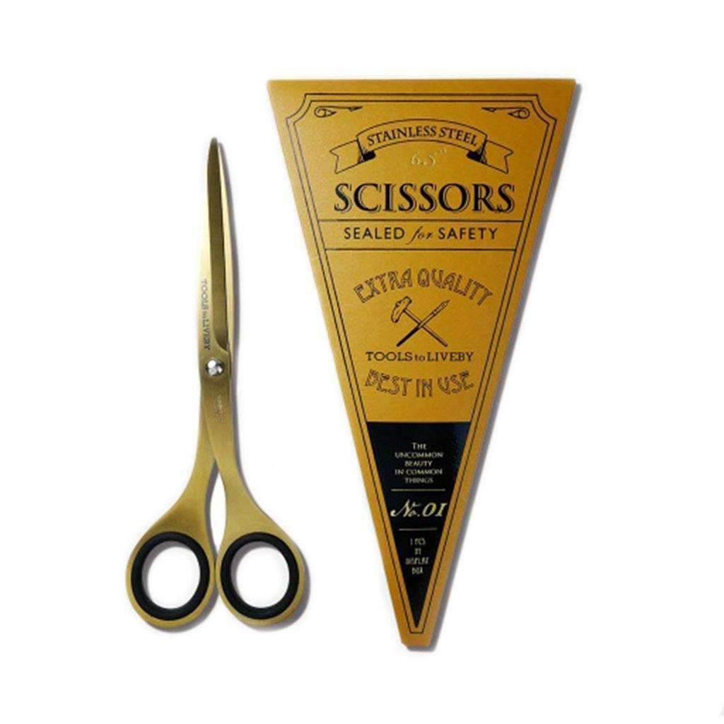 6.5&quot; Scissors Gold   at Boston General Store